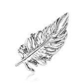 Brosa argint Feather DiAmanti KS0071-DIA
